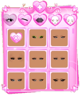 10 custom makeup - game assets