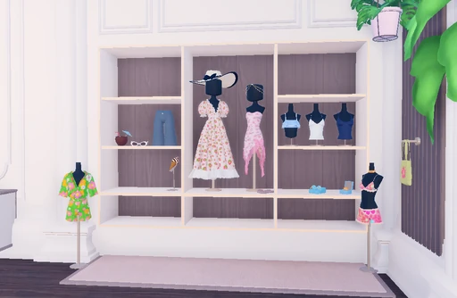 Summer Items Shelves