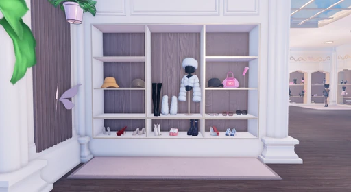 Hats & Heels Shelf