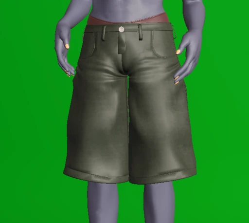 Men's Wide Leg Shorts