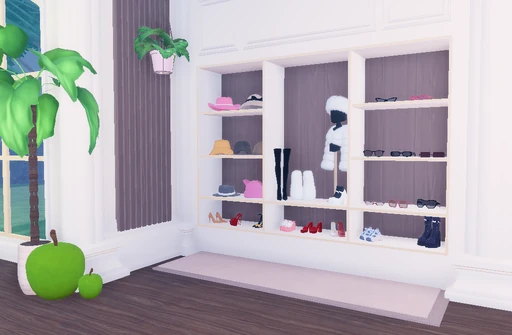 Hats & Heels Shelf