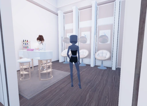 Nails & Hairs Section