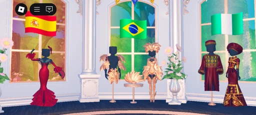 Spanish, Brazillian & Nigerian Sets