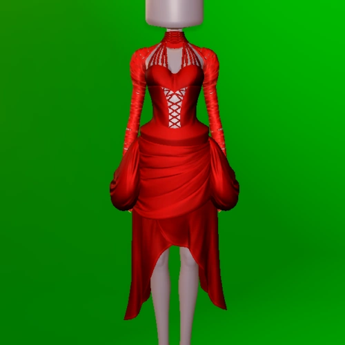 Abracadabra Red Bodysuit - F - T1.png