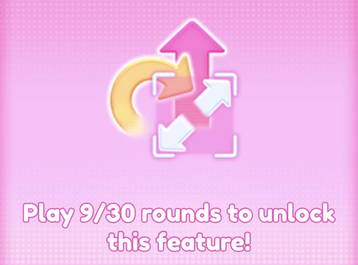 Feature being locked.