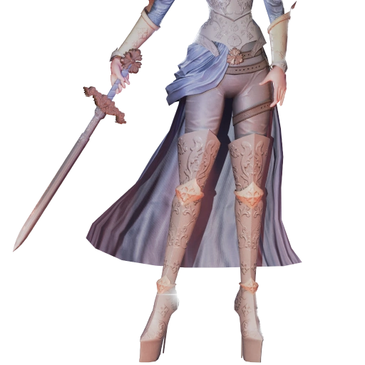 Angelic Warrior Boots