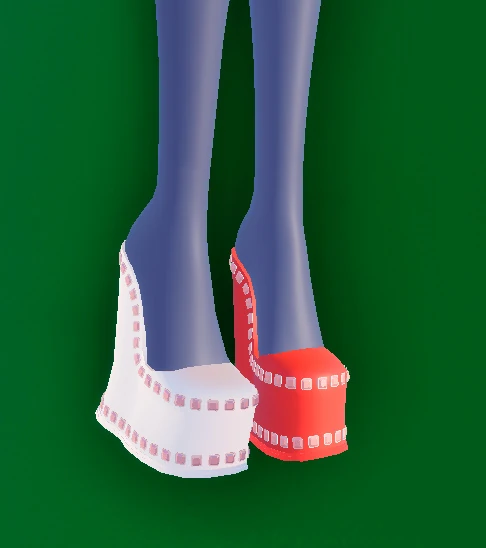 Studded Wedge Mules