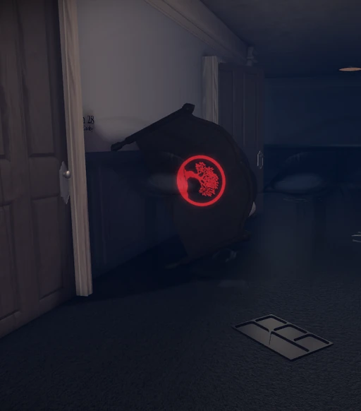 Hallway symbol location (2nd floor)
