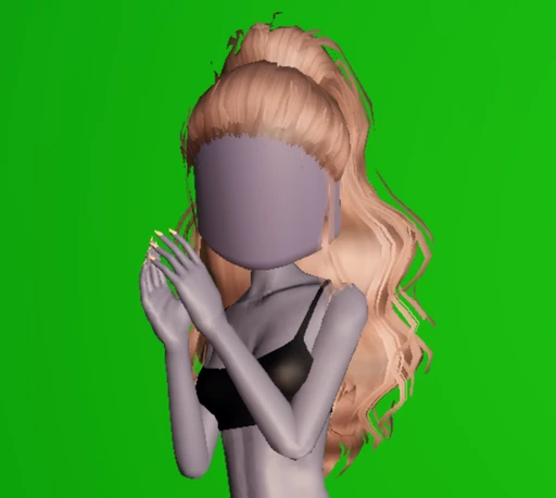 Big Ponytail Reworked Hair