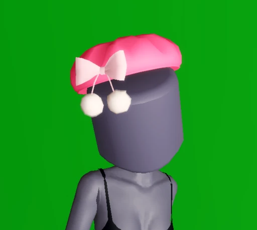Bonnet Bow Fur Hat.png