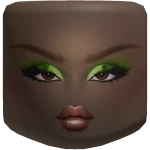 Brat roblox avatar face (black)
