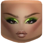 Brat roblox avatar face (white)
