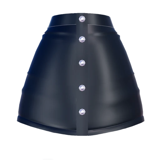 Buttoned Skirt