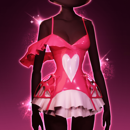 Caged Heart Dress