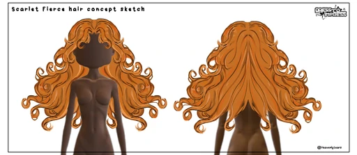 Concept Art (Hair)