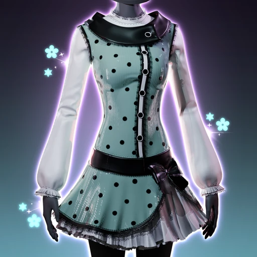 Choco Mint Dress