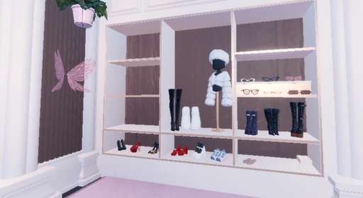 Shoes & Glasses Section