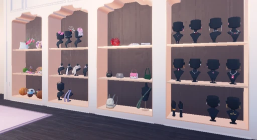 Jewelry, Bags & Props Section