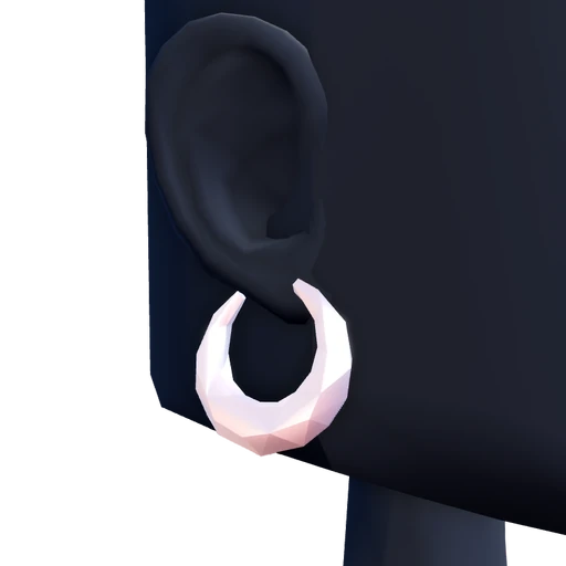 Crescent Hoop Earrings