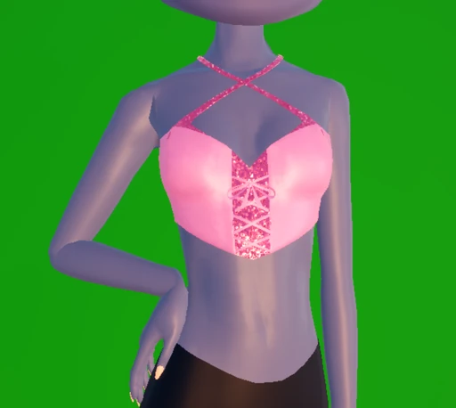 Cropped Corset Halter Top - F - Toggle 1.png