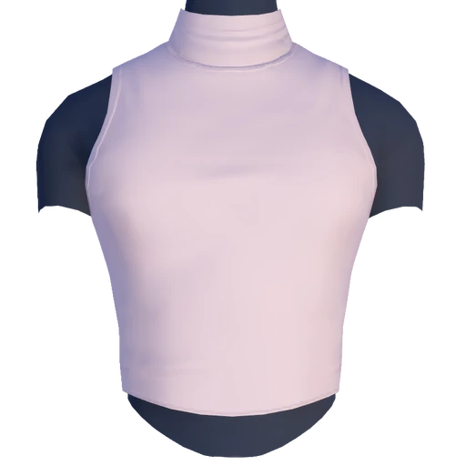 Cropped Turtle Neck