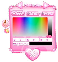 Customization Menu (Color Wheel)