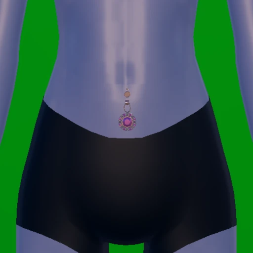 Medallion Navel Piercing