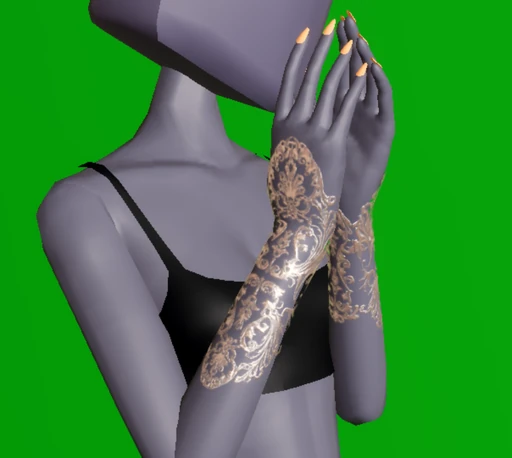Laced Gloves