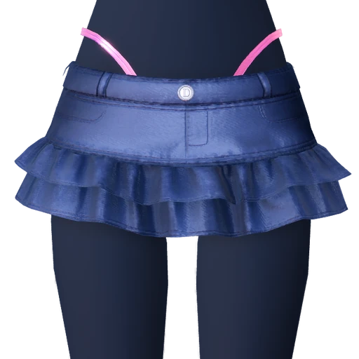 Denim Mini Skirt