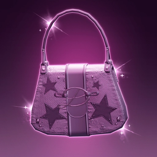Denim Star Bag - Render