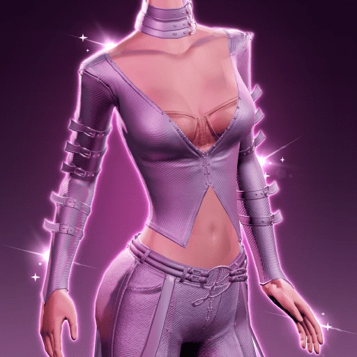 Denim Star Jacket - Render