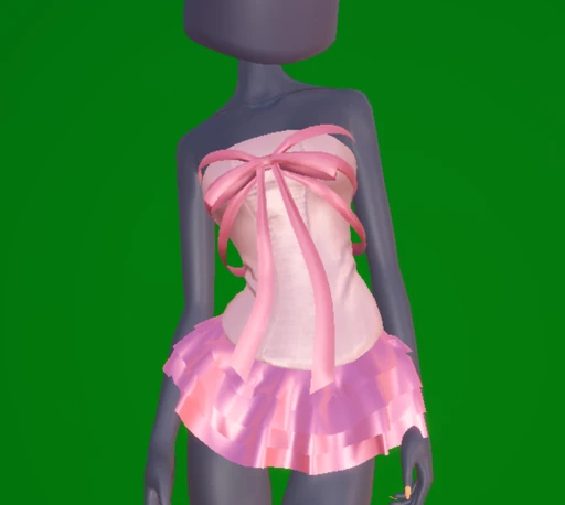 Dion Ribbon Dress - F - Toggle 1 - Dress To Impress.png