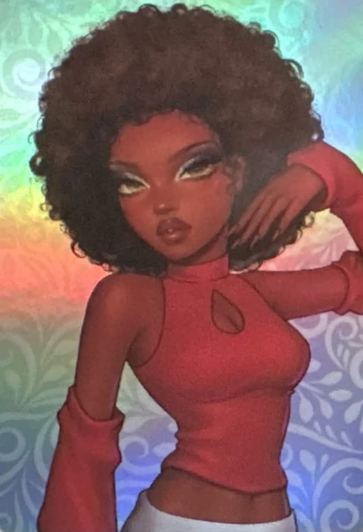 Disco Diva Collectors Card