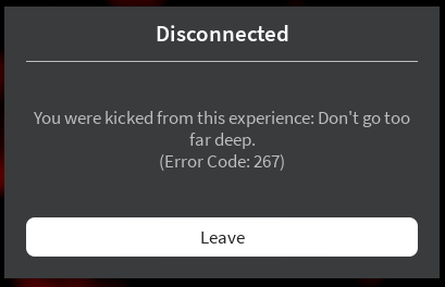 Disconnected Message