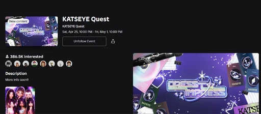 Quest event description