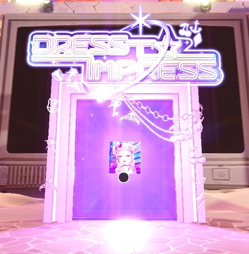Portal after KATSEYE QnA ended on “The Block” Roblox game