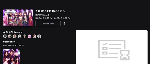 Week 3 event page description