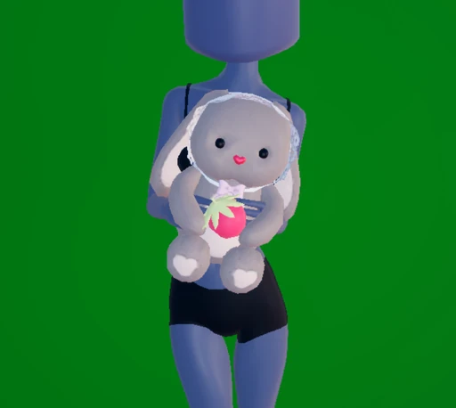Easter Bunny Strawberry Plushie - F - Toggle 1.png