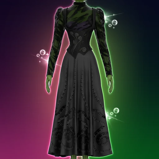 Elphaba's Ozdust Dress