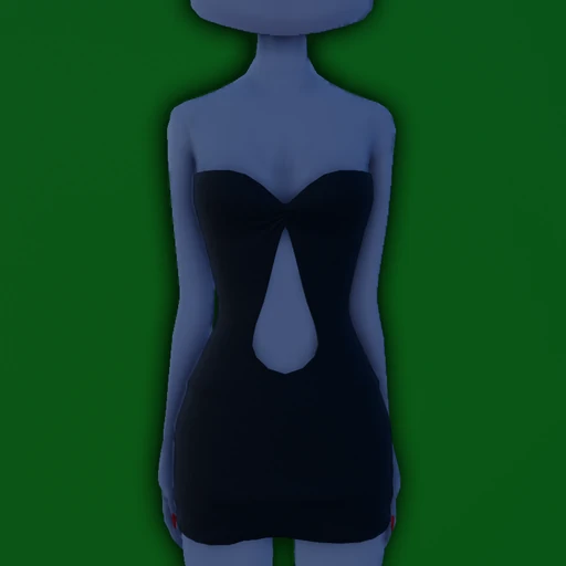 Teardrop Cutout Dress