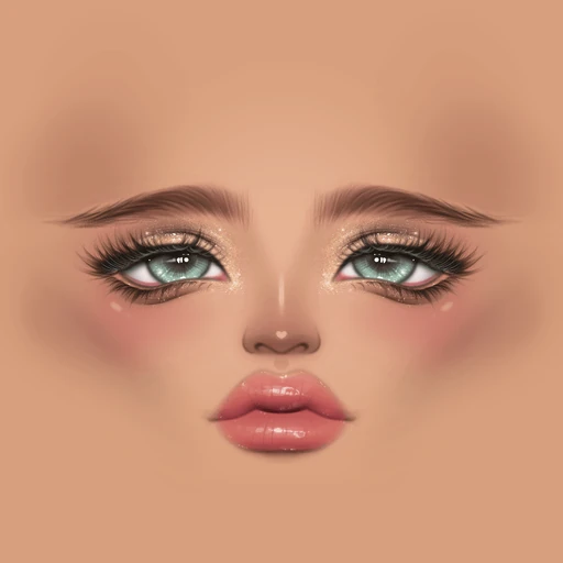 Female - Face 1 (Winter Makeup Pack 2024)