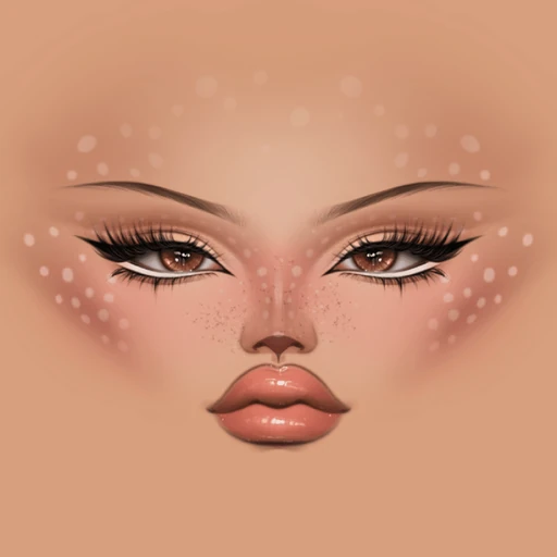 Female - Face 3 (Winter Makeup Pack 2024)