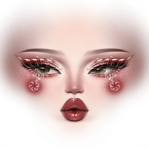 Candycane Makeup