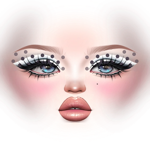 Polkadot Eyeshadow Makeup