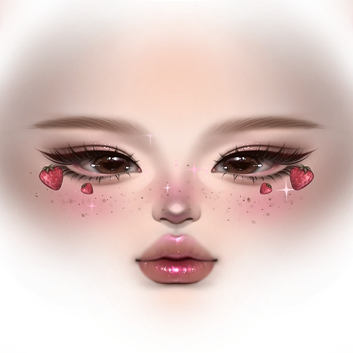 Hearts Sparkle Makeup