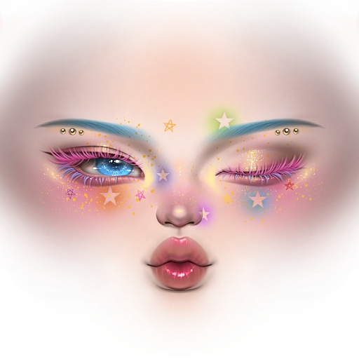 Colorful Star Makeup