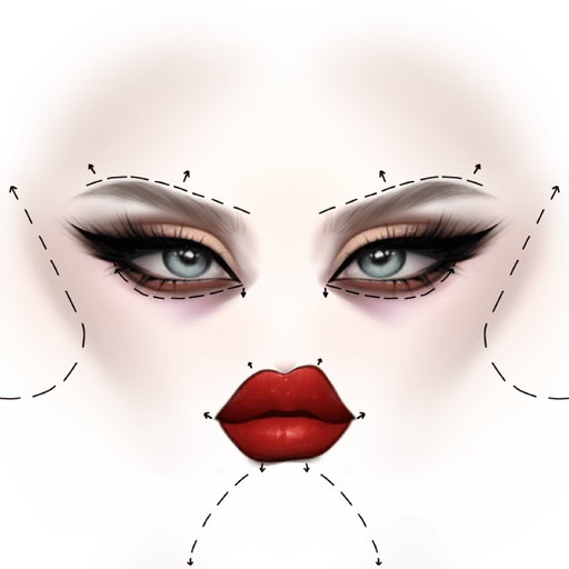 Stretched Makeup