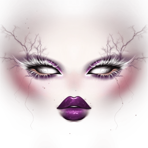 Electric Monster Makeup
