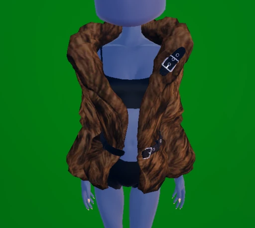 Fur Coat with Buckles.png