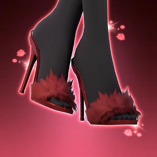 Satin Sleepwear Heels